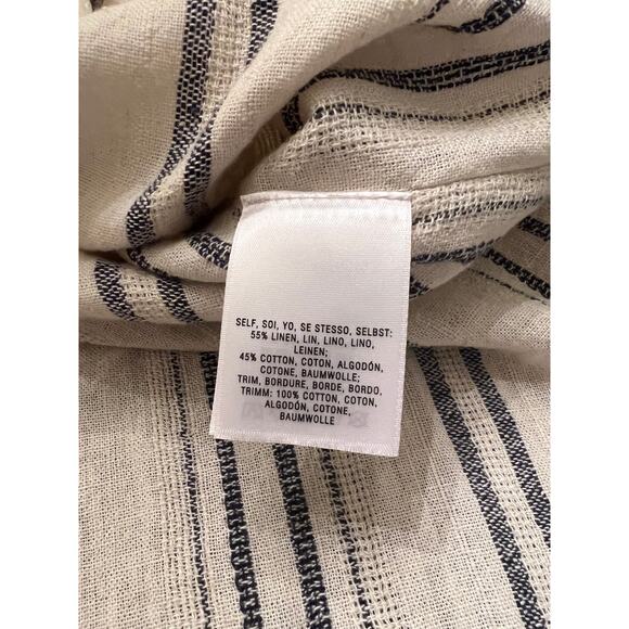 NEW Elevenses Anthropologie Women's Minaret Linen Blend Sleeveless Vest XS - Picture 6 of 9